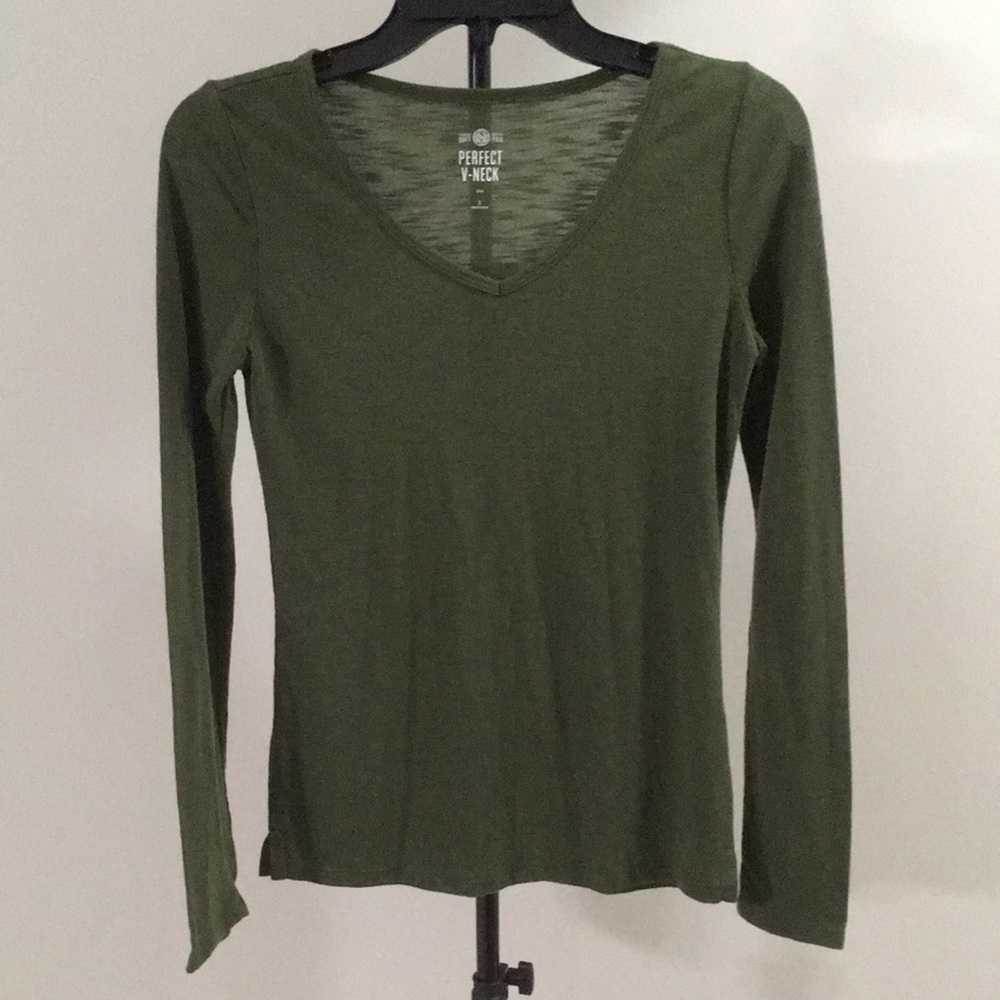 Green, Authentic American Heritage, Long Sleeve (Small)